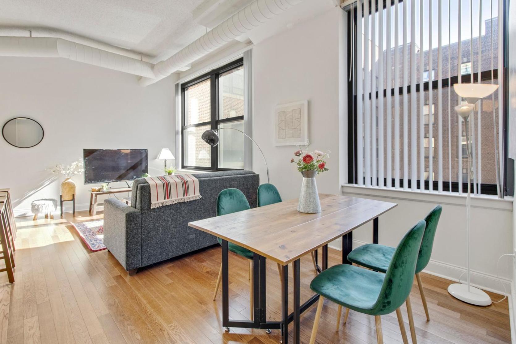 Sleeps 4! 2Br, Gym, Free Parking, Close To Major Attractions Philadelphia Ngoại thất bức ảnh