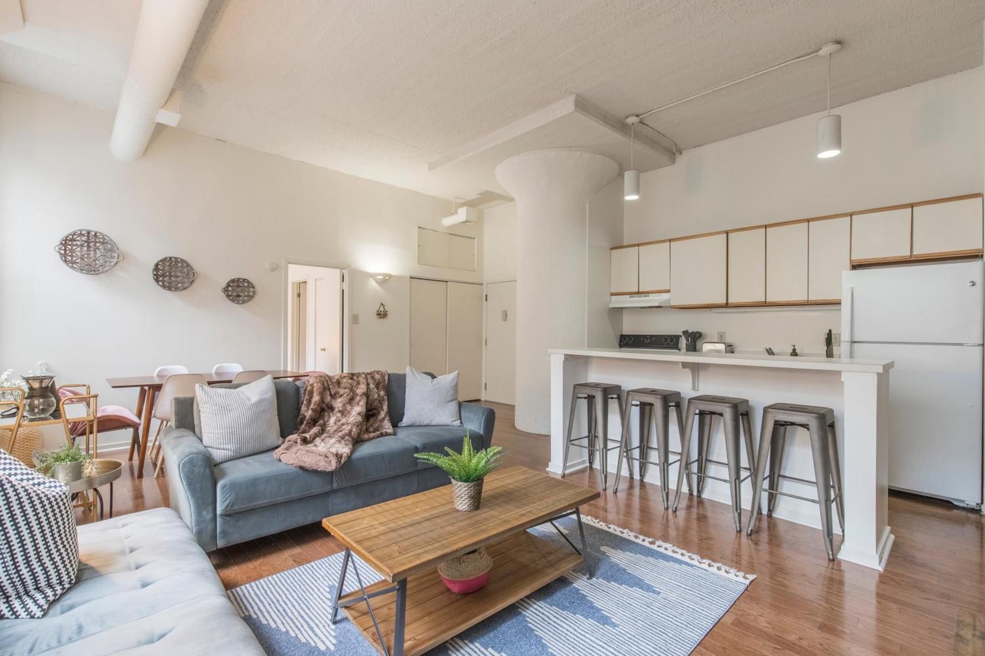 Sleeps 4! 2Br, Gym, Free Parking, Close To Major Attractions Philadelphia Ngoại thất bức ảnh